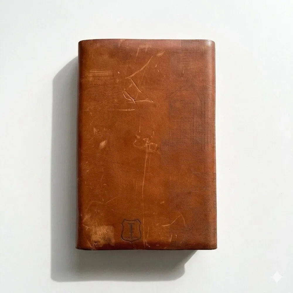 Tactile Craftworks Leather Milwaukee Map Journal Lined Moleskin Notebook Unused